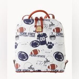 Dooney Bourke 🆕 Collegiate Penn State University Zip Pod Backpack $328 qvc